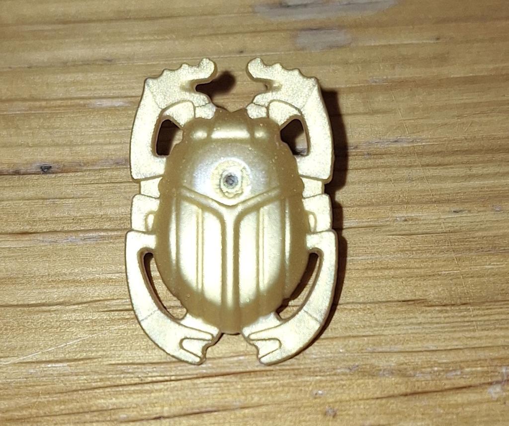 Lego gouden kever schild uit set, Ophalen of Verzenden, Zo goed als nieuw, Accessoire, Lego