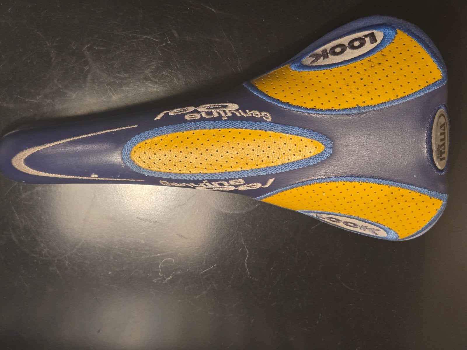 te koop  heel mooi sella italia flite titanium zadel ., Fietsen en Brommers, Fietsonderdelen, Ophalen of Verzenden, Zadel, Titanium