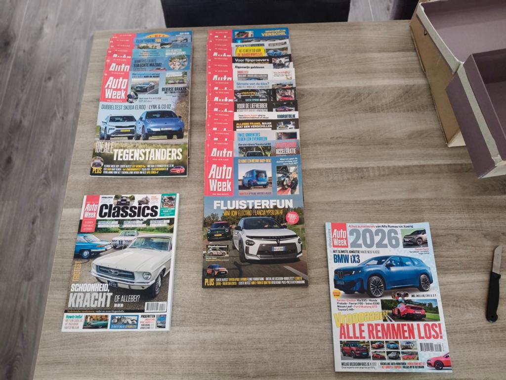 Autoweek 2025/26. 23 stuks, Ophalen of Verzenden, Sport en Vrije tijd
