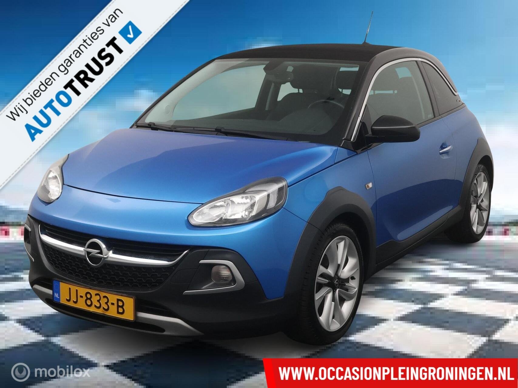 Opel ADAM 1.0 Turbo Rocks Favourite Cabrio Dak, Auto's, Voorwielaandrijving, ADAM, Euro 6, 1041 kg
