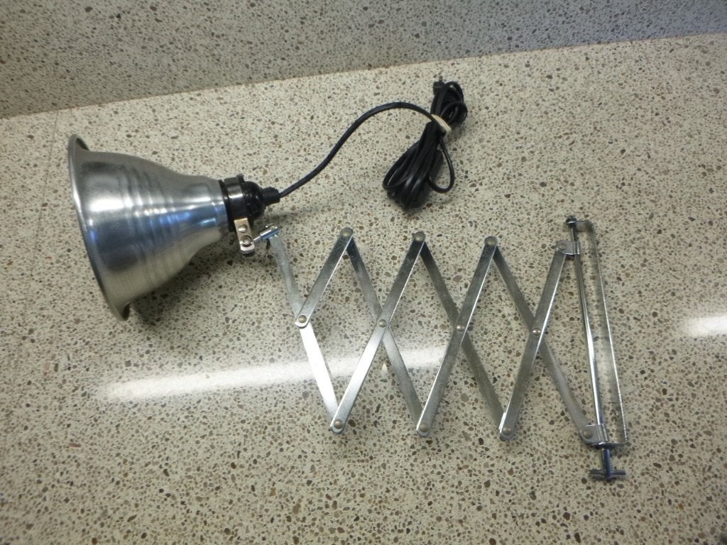 vintage treklamp van de HEMA, Ophalen of Verzenden, Gebruikt, Metaal