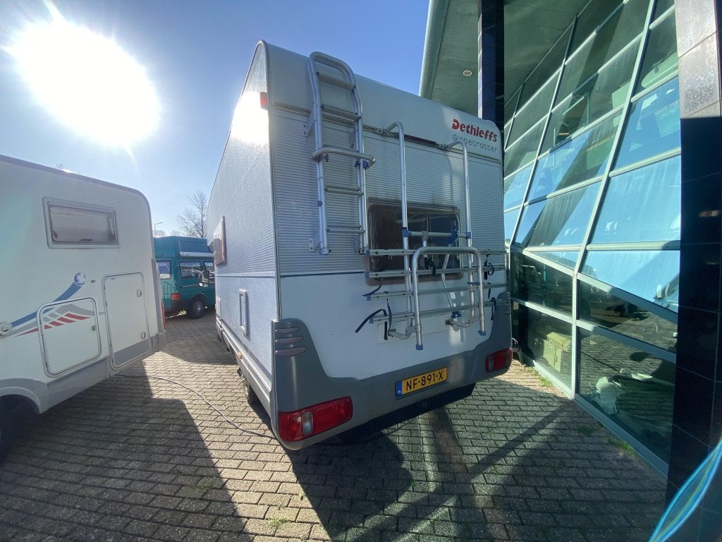 Dethleffs Globetrotter 6 PERS Met stapelbed &amp;XXL, Caravans en Kamperen, Alkoof, Ringverwarming, Fiat, Bedrijf