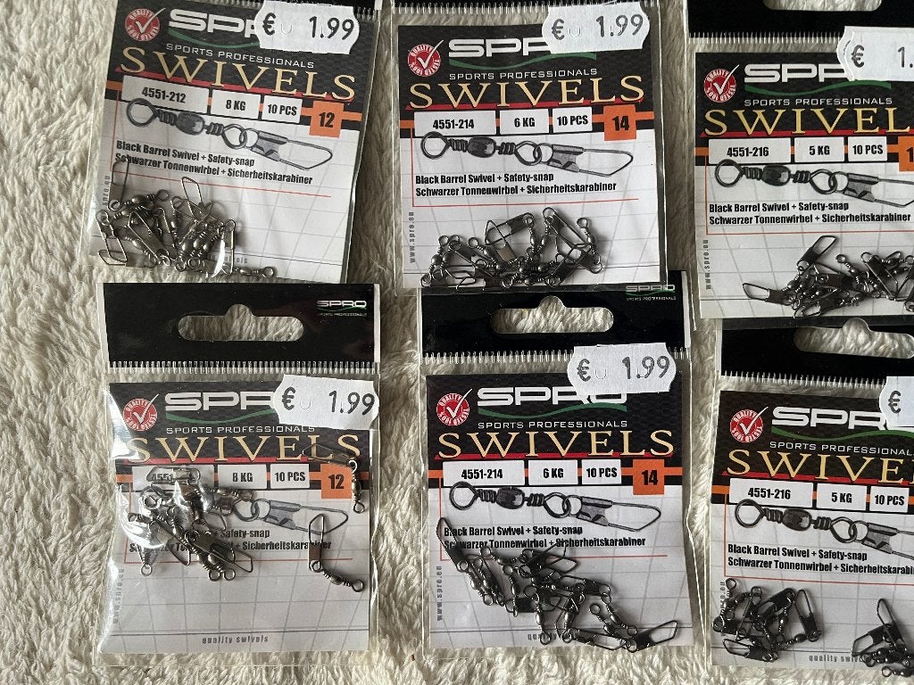 adv 94 / NIEUW mixset 12 pakjes wartels SPRO, Ophalen of Verzenden, Nieuw, Overige typen