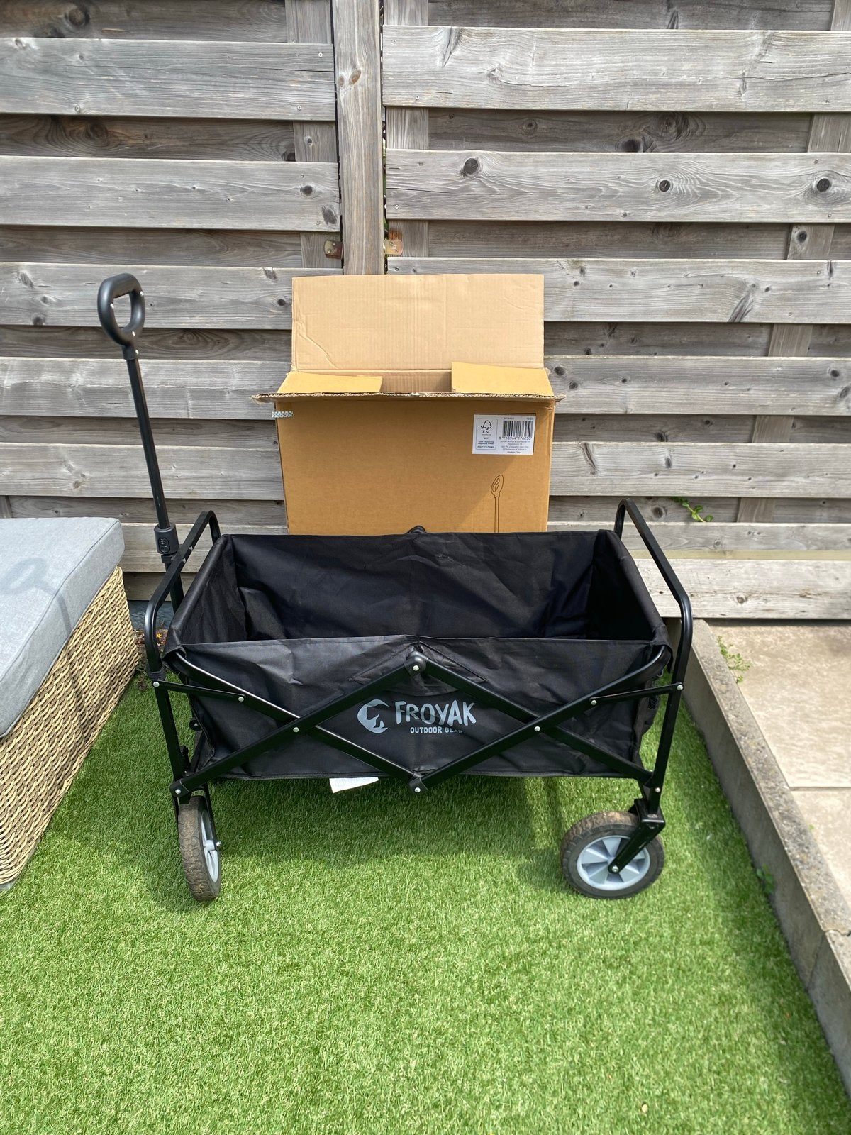 Froyak Outdoor Gear Opvouwbare Bolderkar - Zo goed als nieuw, Caravans en Kamperen, Ophalen, Opvouwbaar, Zo goed als nieuw