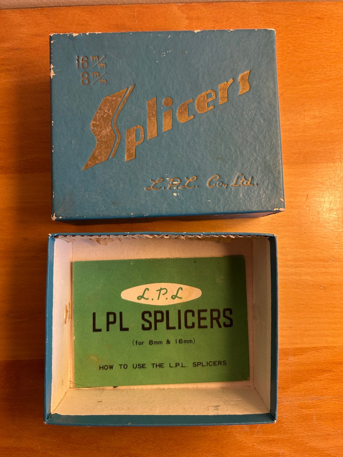 LPL Splicers voor 8mm & 16mm film - Vintage film accessoire, Audio, Tv en Foto, Ophalen of Verzenden, Accessoire