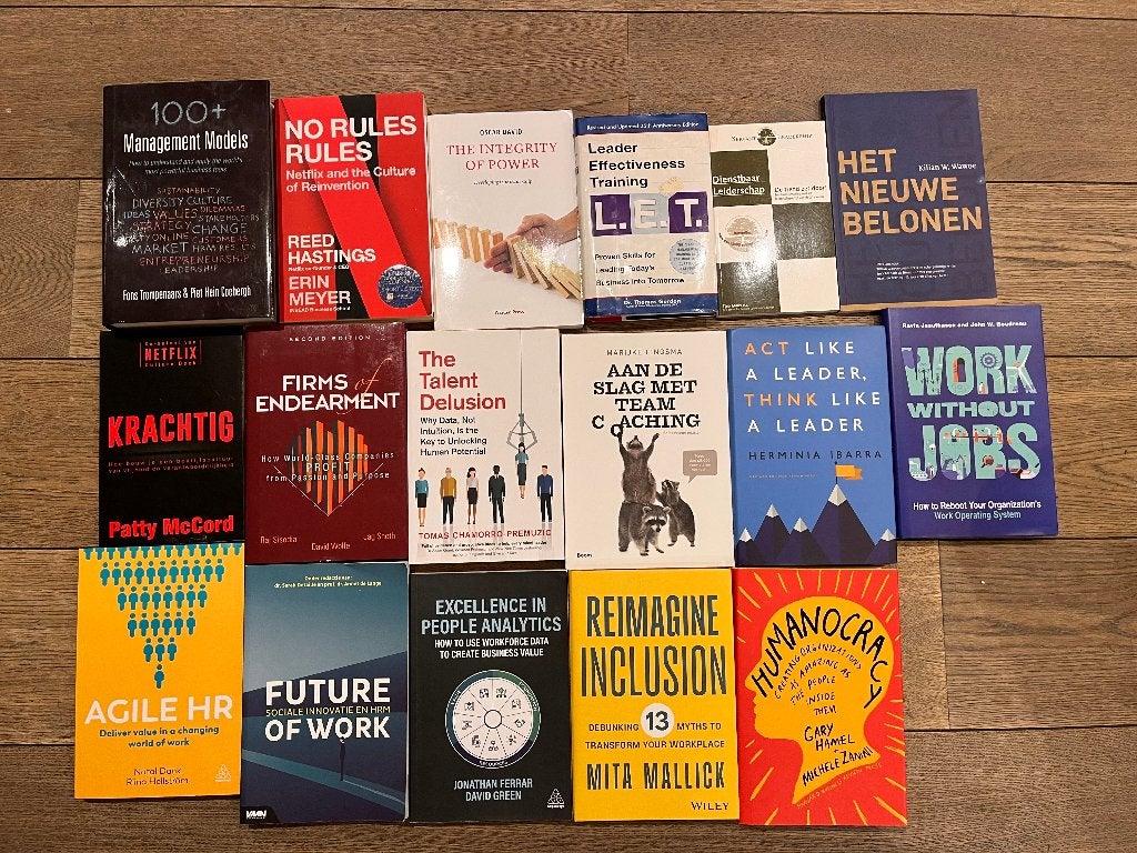 17 diverse HR en Management boeken, Ophalen of Verzenden, Zo goed als nieuw, Management, Diverse auteurs