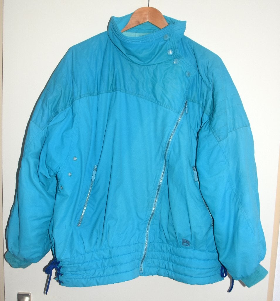 Peter Steinebronn ski jas jack winterjas aqua blauw maat 44, Kleding | Dames, Verzenden, Gedragen, Maat 42/44 (L), Jack