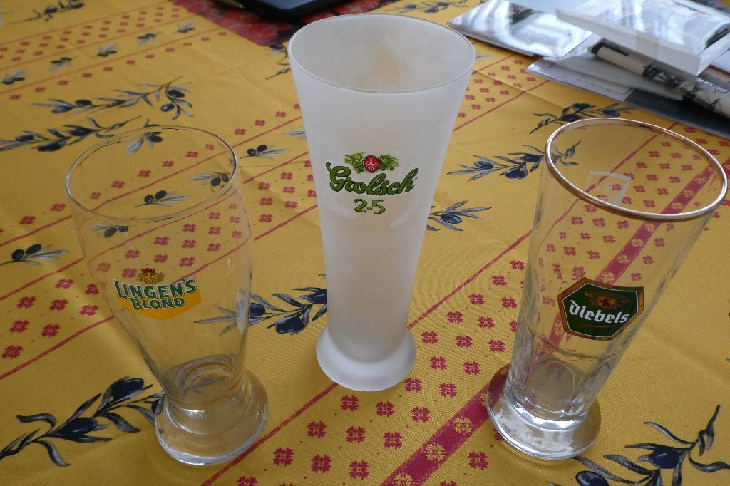 collectie bierglazen, Ophalen, Gebruikt, Glas of Glazen, Overige merken