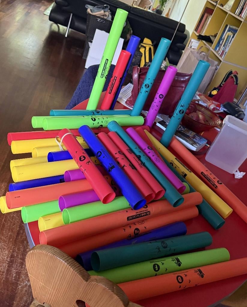 Boomwhackers, Ophalen of Verzenden, Zo goed als nieuw, Melodische percussie