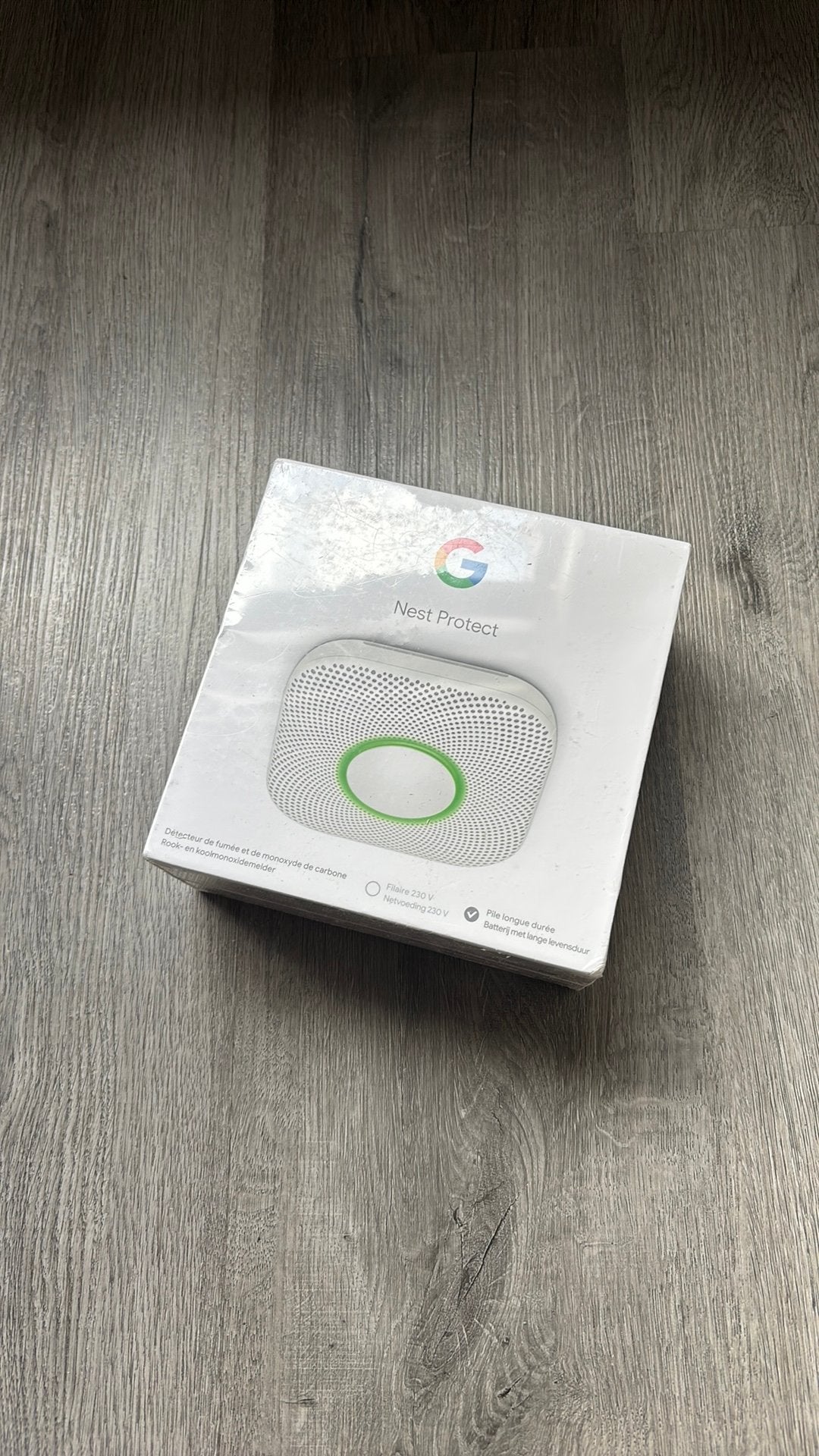 Gesealde Google nest protect V2 44/2032 batterij rookmelder, Ophalen of Verzenden, Zo goed als nieuw