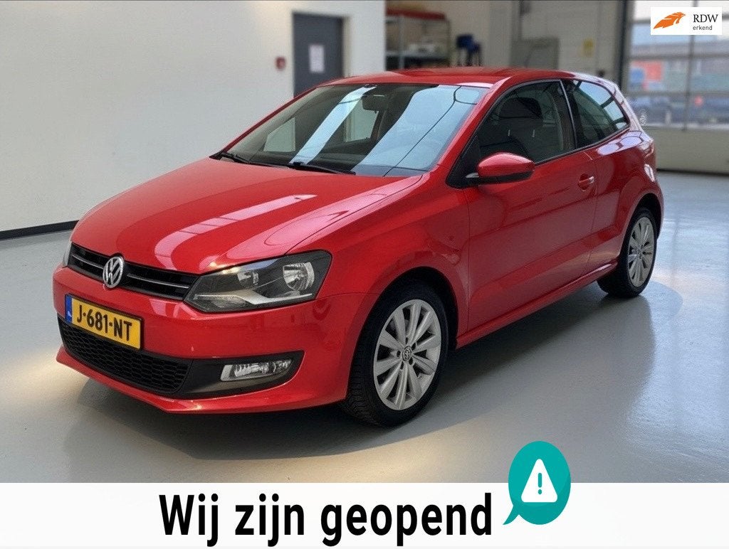 Volkswagen Polo 1.2-12V Trendline-ketting is vervangen-airco, Voorwielaandrijving, Euro 5, 967 kg, Electronic Stability Program (ESP)