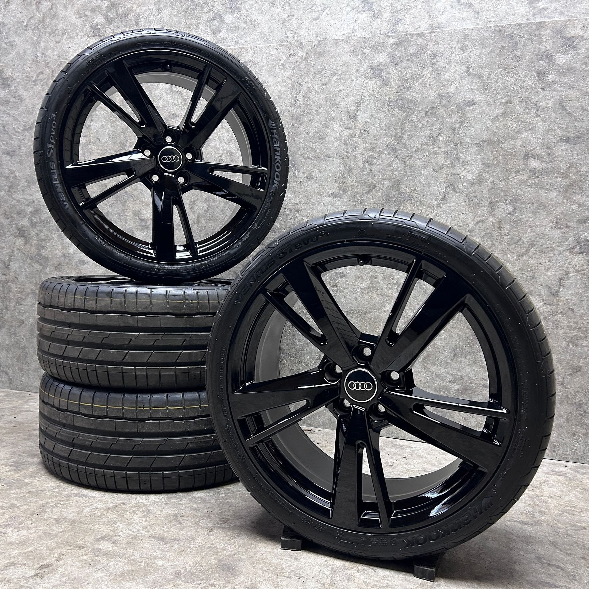 19 inch originele audi sport velgen + ☀️ of ❄️ banden Audi A, 19 inch, -, -, Banden en Velgen