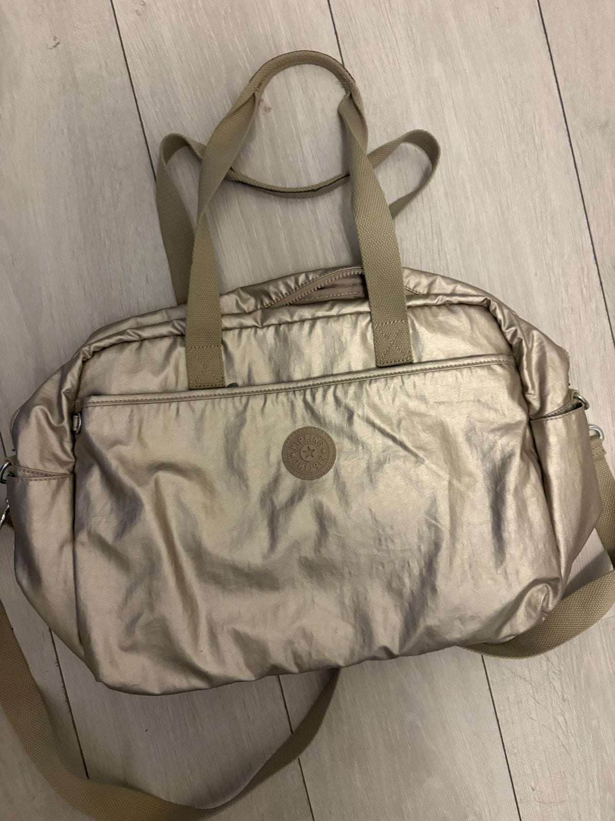 Kipling tas - Zo goed als nieuw, Ophalen, Zo goed als nieuw, Beige, Handtas