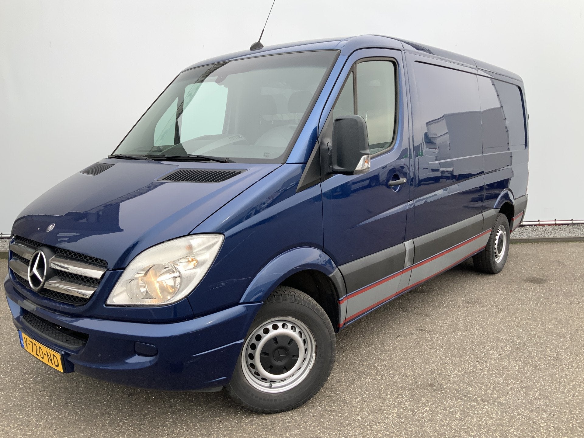 Mercedes-Benz Sprinter 316 2.2 CDI 366 HD L2 H1 Airco Cruise, Auto's, Euro 5, Gebruikt, 4 cilinders, Blauw
