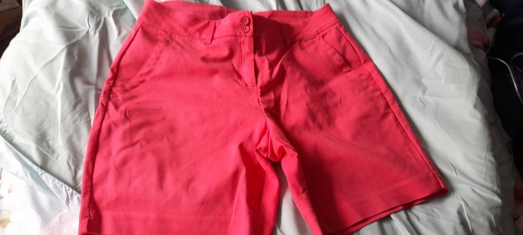 Koraal korte broek Red Button, Overige kleuren, Kort, Maat 42/44 (L), Ophalen of Verzenden