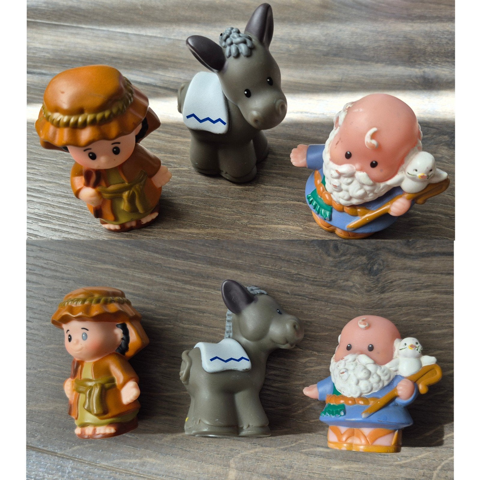 Little people poppetjes met ezel, Ophalen of Verzenden, Speelset