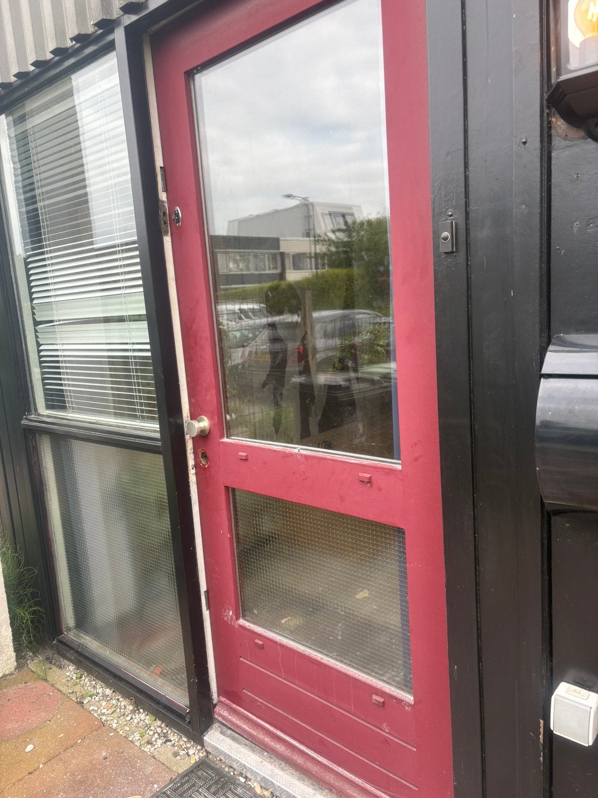 VOORDEUR GRATIS, MOET SNEL WEG, Ophalen, Gebruikt, Buitendeur, 200 tot 215 cm