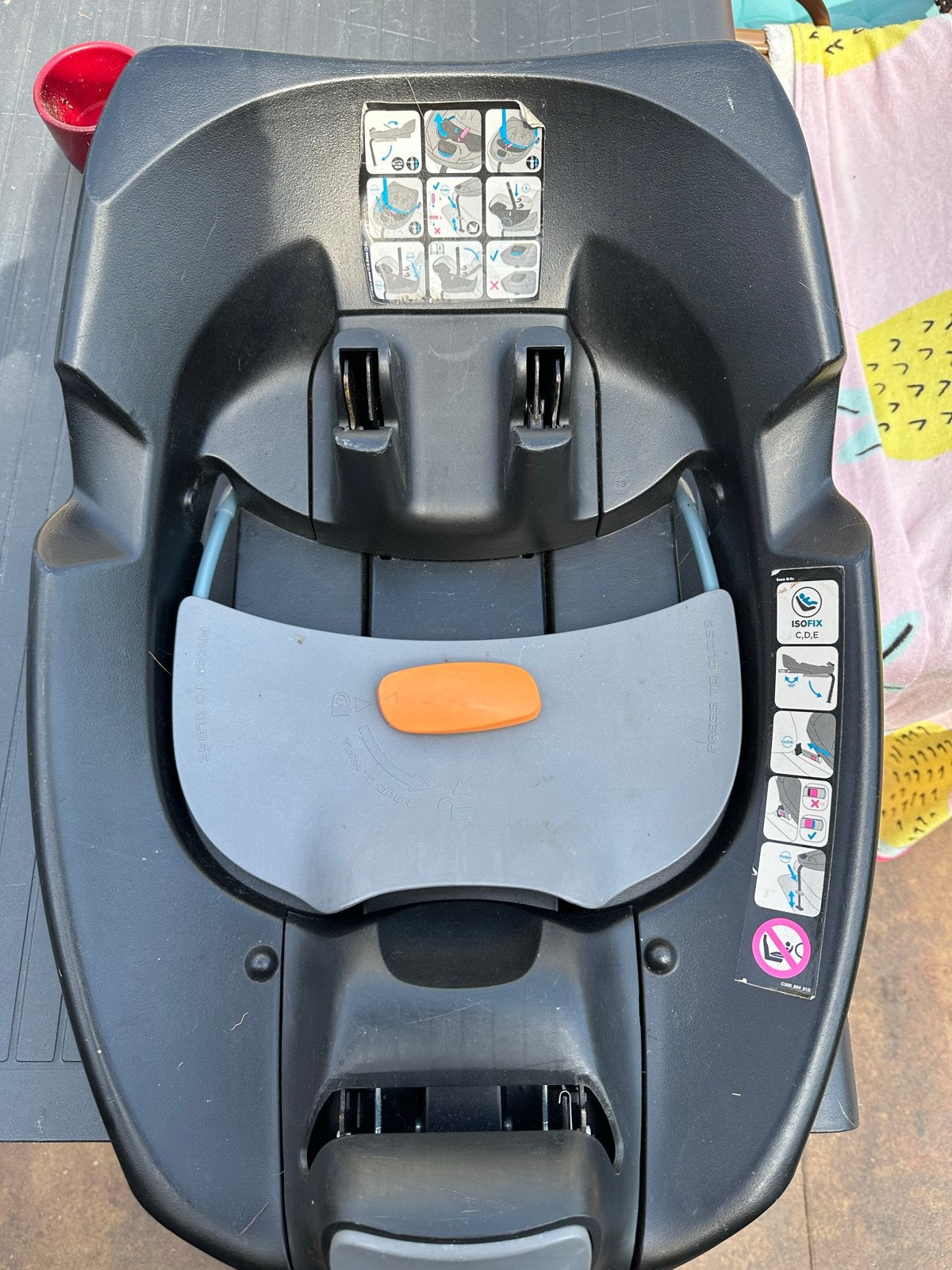 Cybex Base Q-Fix Isofix Base voor Autostoel, Gebruikt, Isofix, 0 t/m 13 kg, Ophalen