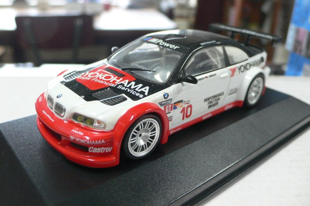 bmw m3 gtr yokohama alms 2001-ixo gtm005   1/43, Verzenden, Nieuw, Auto, Overige merken