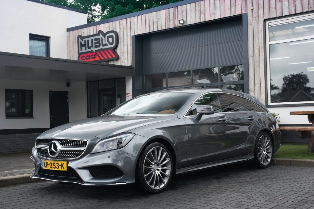 Mercedes-Benz CLS-Klasse Shooting Brake 220 d AMG-Line, Pano, Auto's, Mercedes-Benz, Dealer onderhouden, Achterwielaandrijving