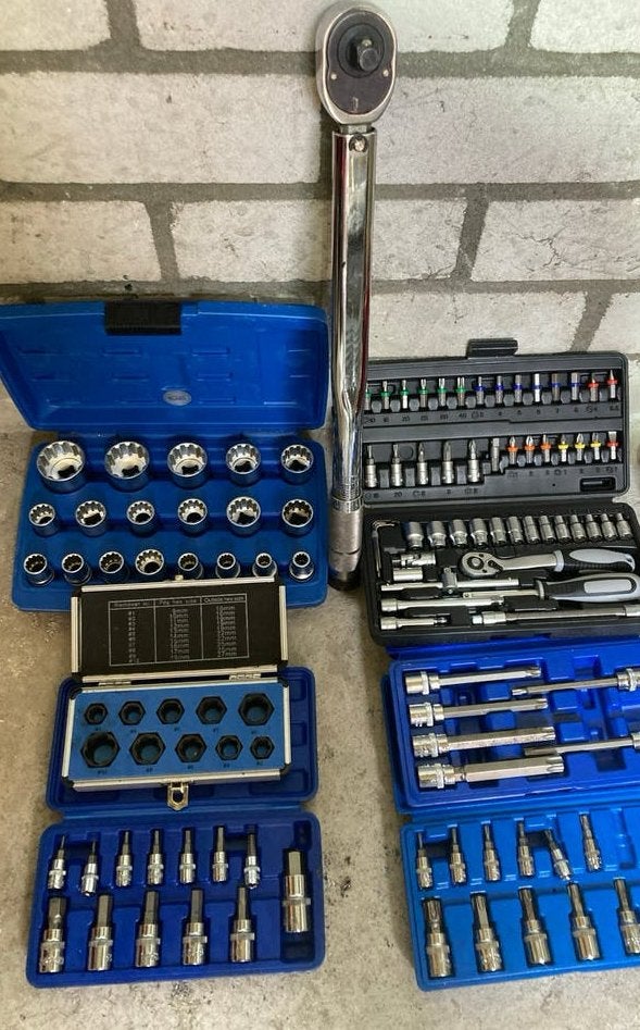 Uitgebreide set speciaal autogereedschap, Ophalen of Verzenden, Gebruikt