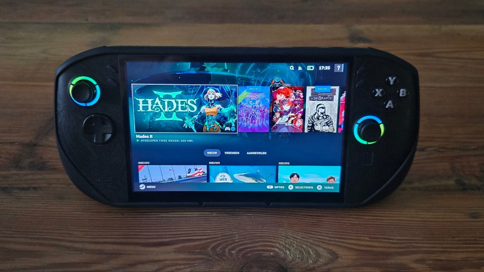 Lenovo Legion Go S steam OS - AMD Ryzen Z1 Extreme, Ophalen, Zo goed als nieuw