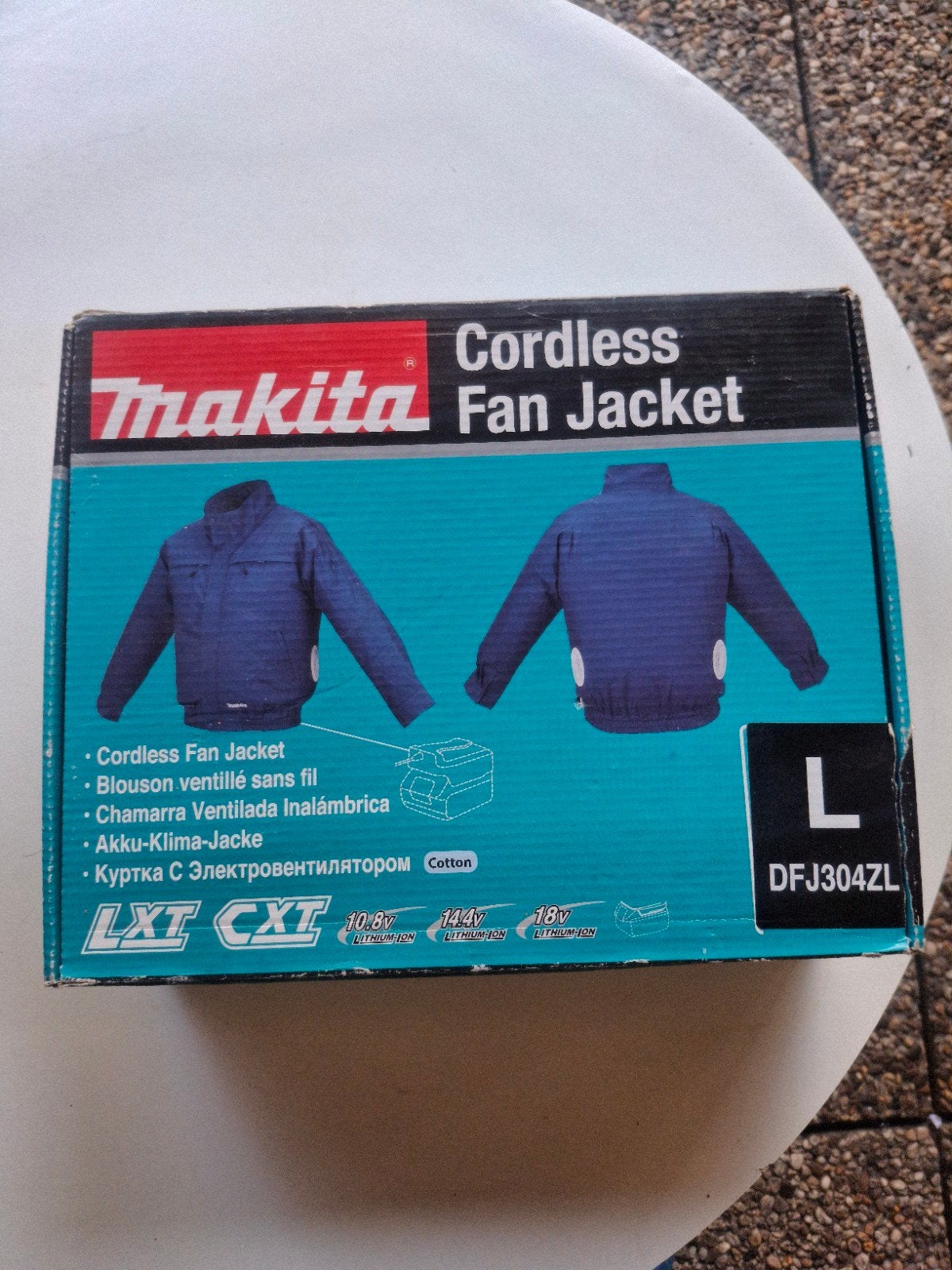 Makita Cordless Fan Jacket DFJ304ZL, Ophalen of Verzenden, Nieuw, Jas, Makita