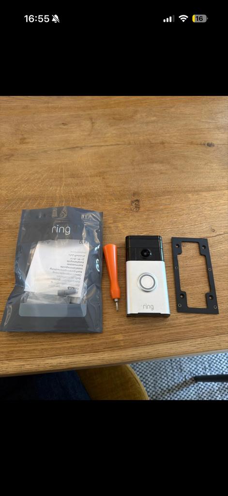 Ring deurbel, Huis en Inrichting, Deurbellen, Ophalen of Verzenden, Bewegingsdetectiesensor, Zo goed als nieuw, Draadloos