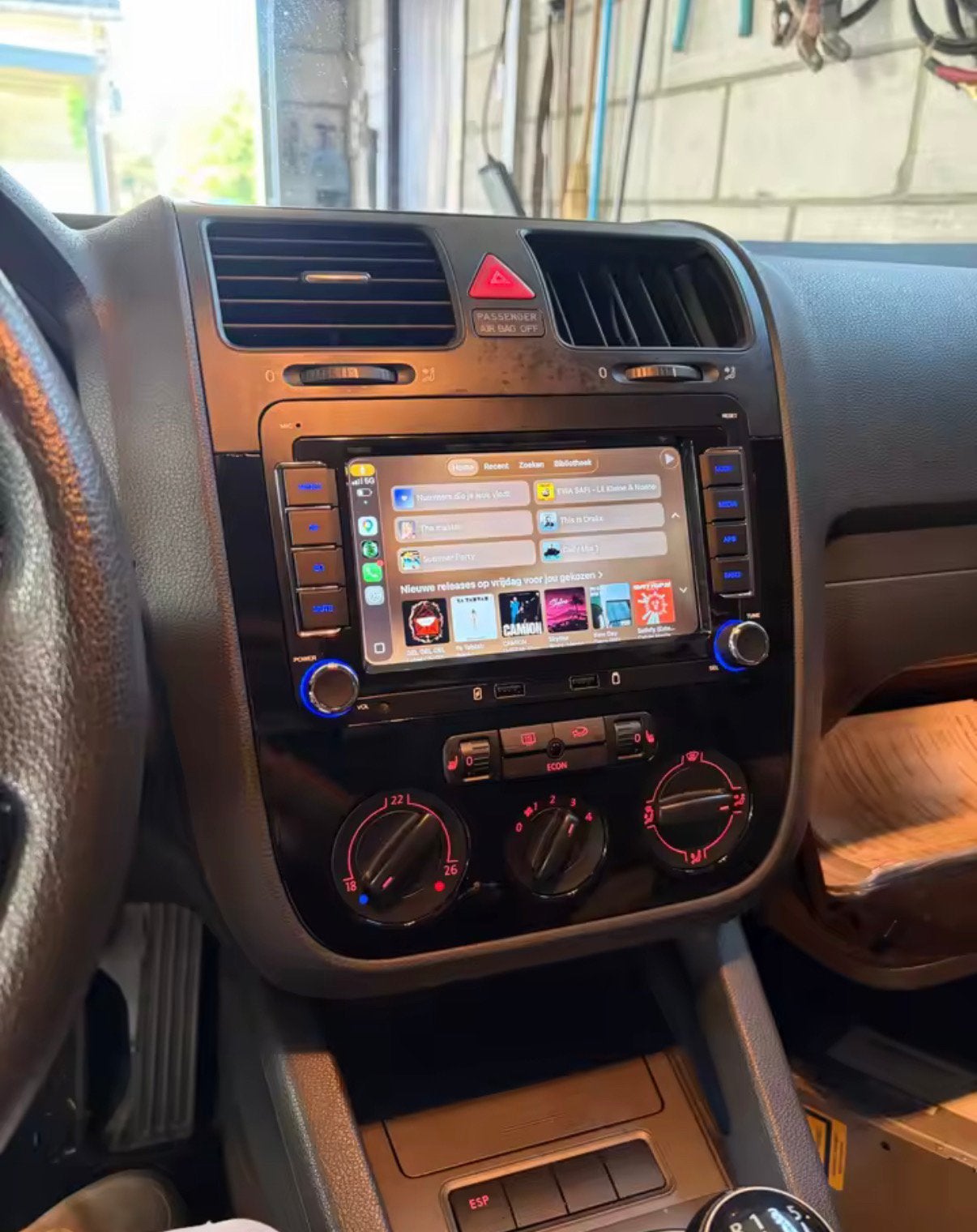 RNS510 look met CarPlay voor Volkswagen GRATIS MONTAGE WEEK, Ophalen of Verzenden, Nieuw
