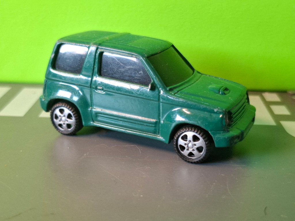 Smart Toys - Mitsubishi Pajero Jr. [groen] 1/50, Ophalen of Verzenden, Gebruikt, Auto