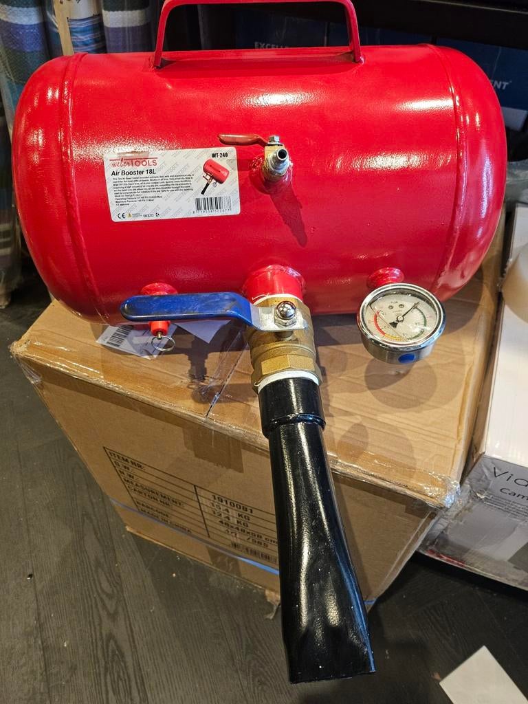 Weber tools wt-240 Air Booster 18L, Ophalen of Verzenden, Zo goed als nieuw