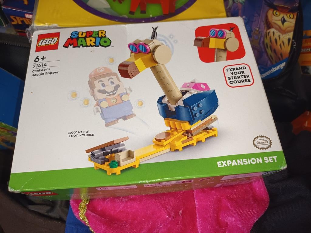 LEGO 71414 Mario Uitbreidingsset: Conkdors hoofdmepper, Ophalen of Verzenden, Nieuw