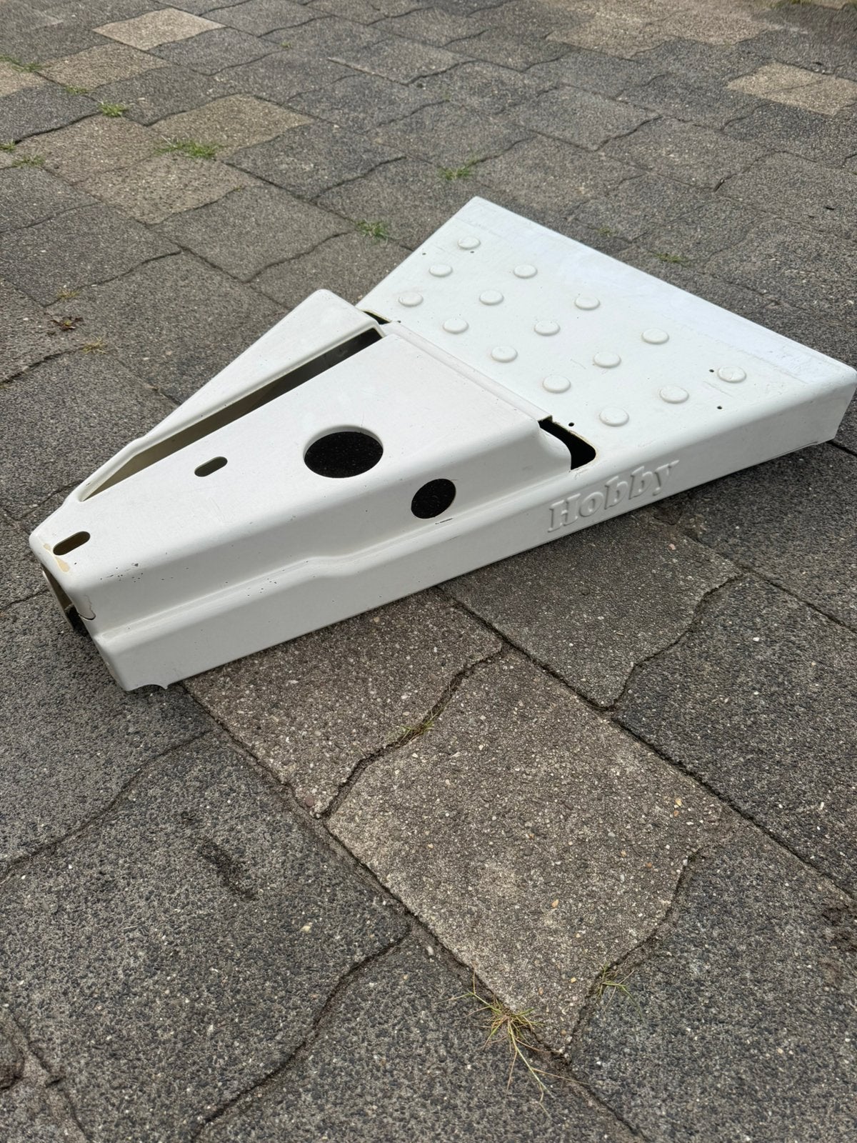 disselafdekking Hobby caravan, Caravans en Kamperen, Caravan accessoires, Ophalen, Zo goed als nieuw