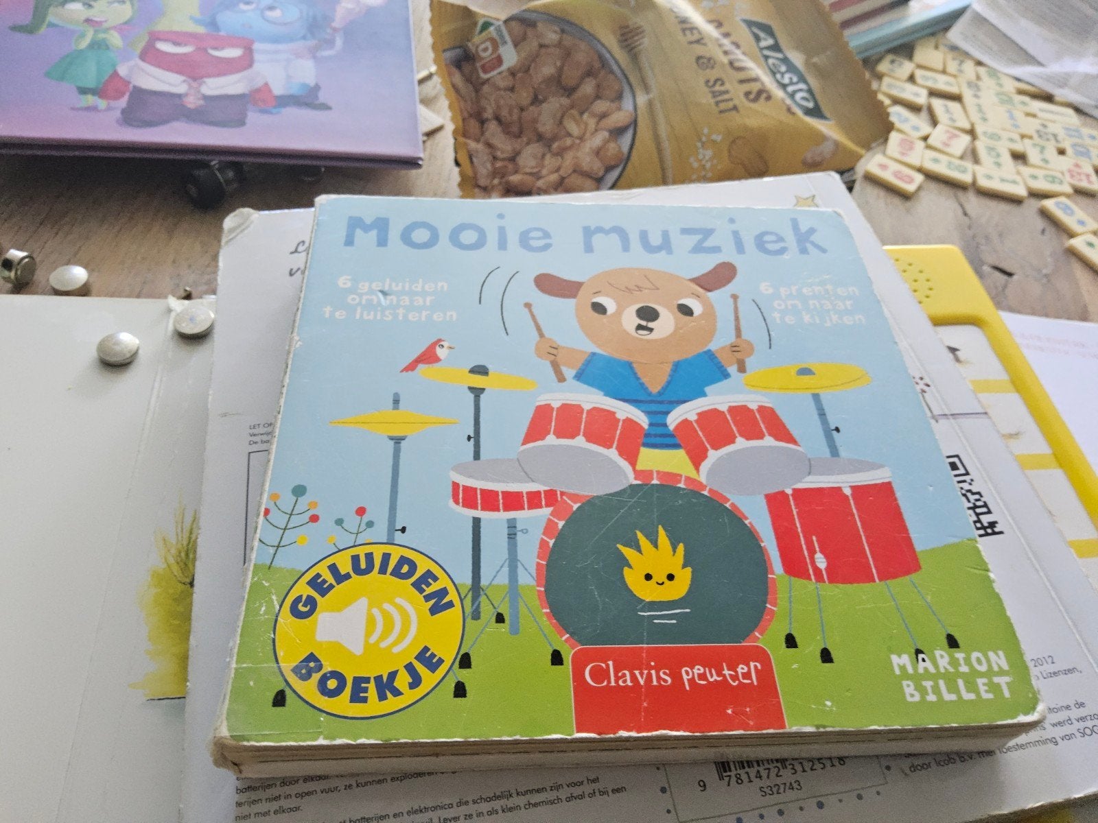 6 Geluidenboekje Marion Billet, Gelezen, Ophalen of Verzenden, Marion Billet, Uitklap-, Voel- of Ontdekboek
