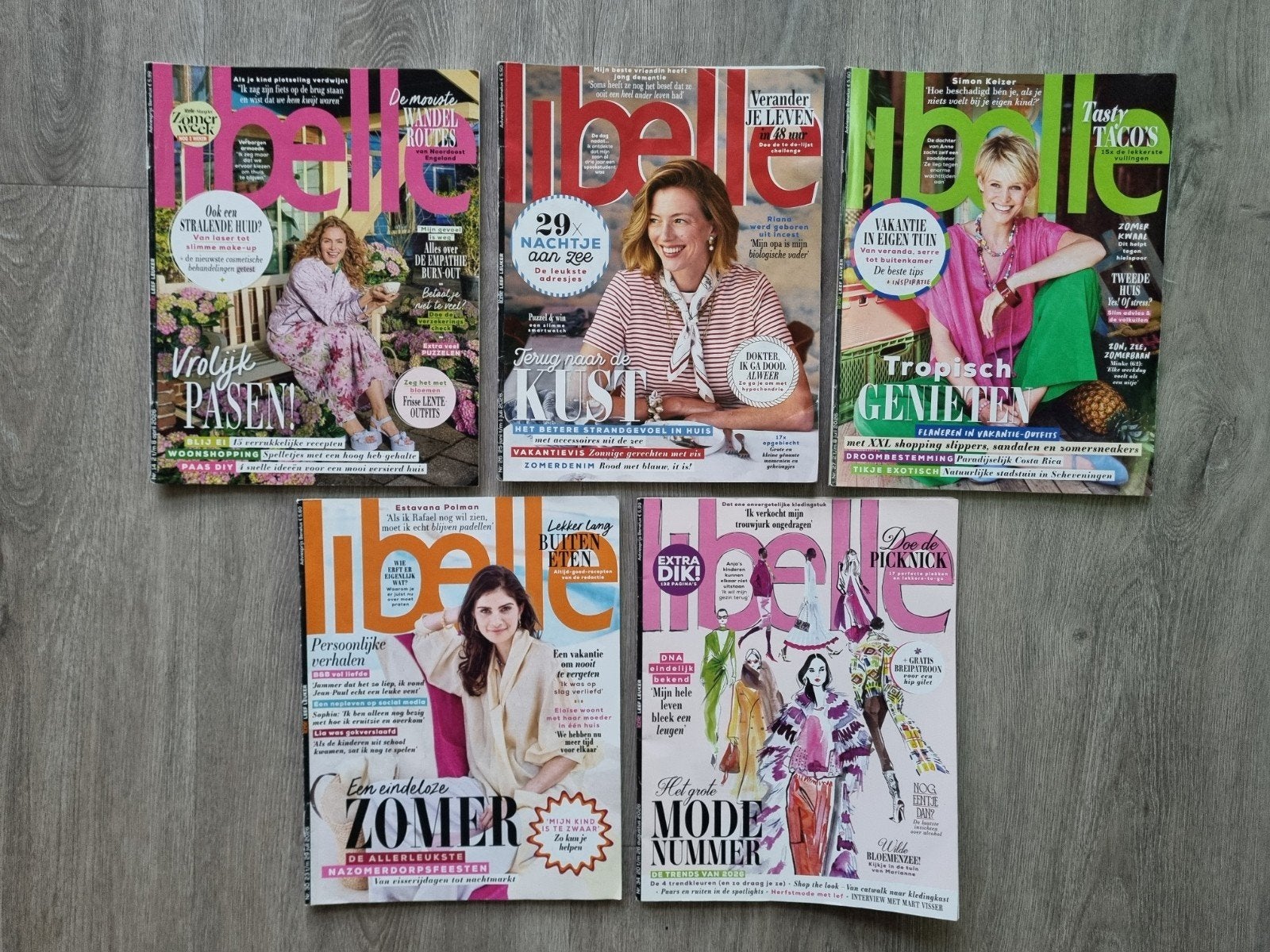 Libelle 2026 nr 14-26-27-30-34, Ophalen of Verzenden, Gelezen, Damesbladen