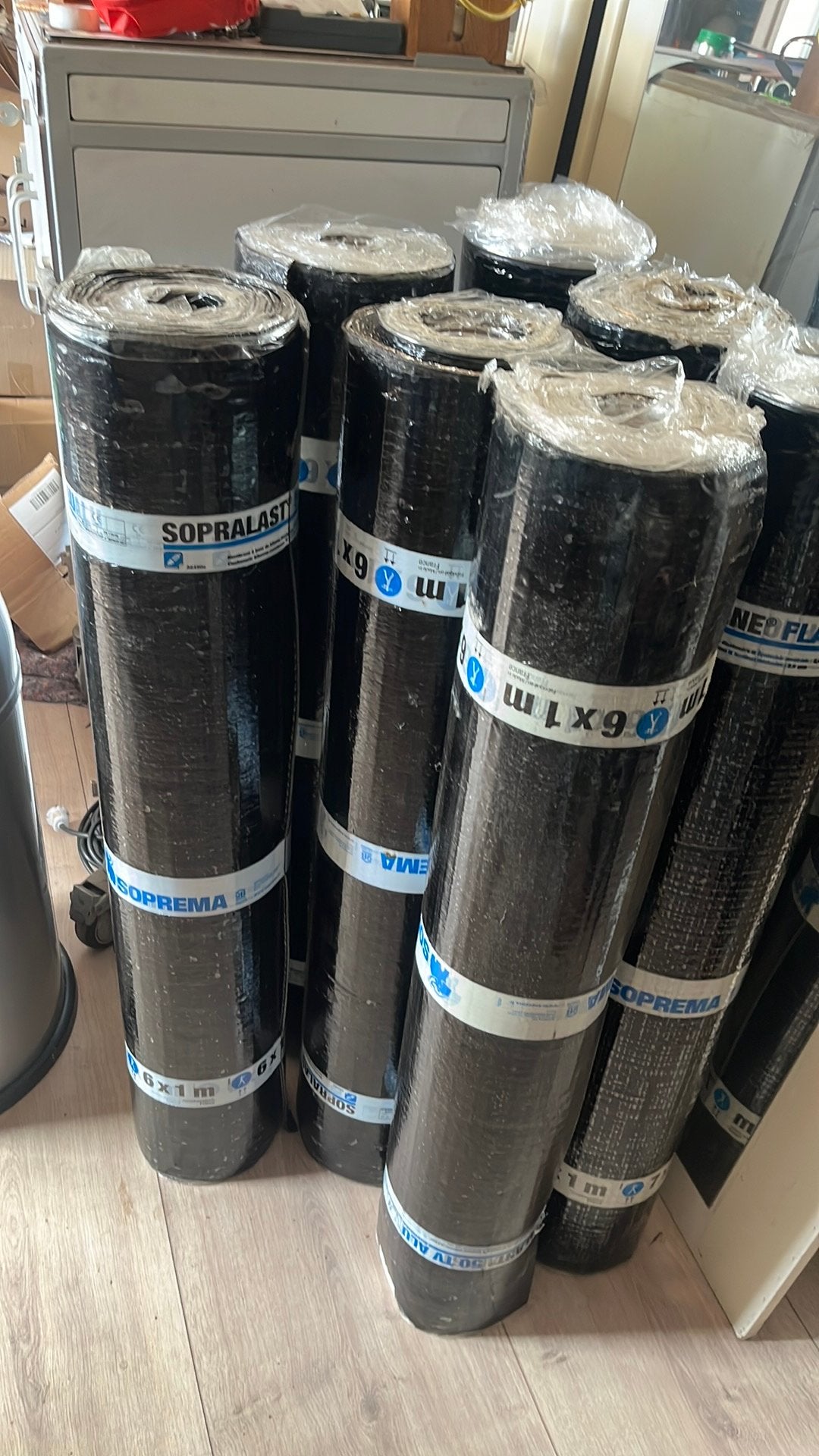 Te koop dakleer, Ophalen, Overige materialen, Zwart, Zo goed als nieuw