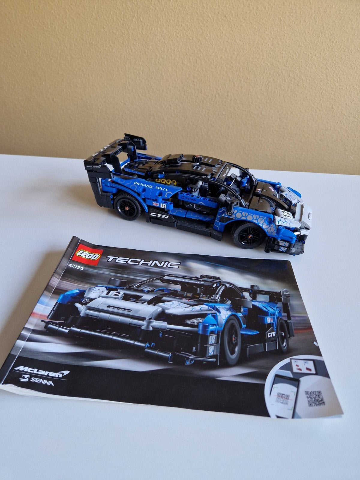 LEGO Technic McLaren Senna GTR 42123, Ophalen of Verzenden, Zo goed als nieuw, Overige merken