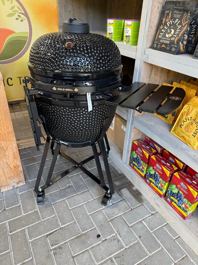Kamado XXL 23 inch met pizzasteen, astang en afdekhoes nieuw, Tuin en Terras, Houtskoolbarbecues, Ophalen of Verzenden, Nieuw