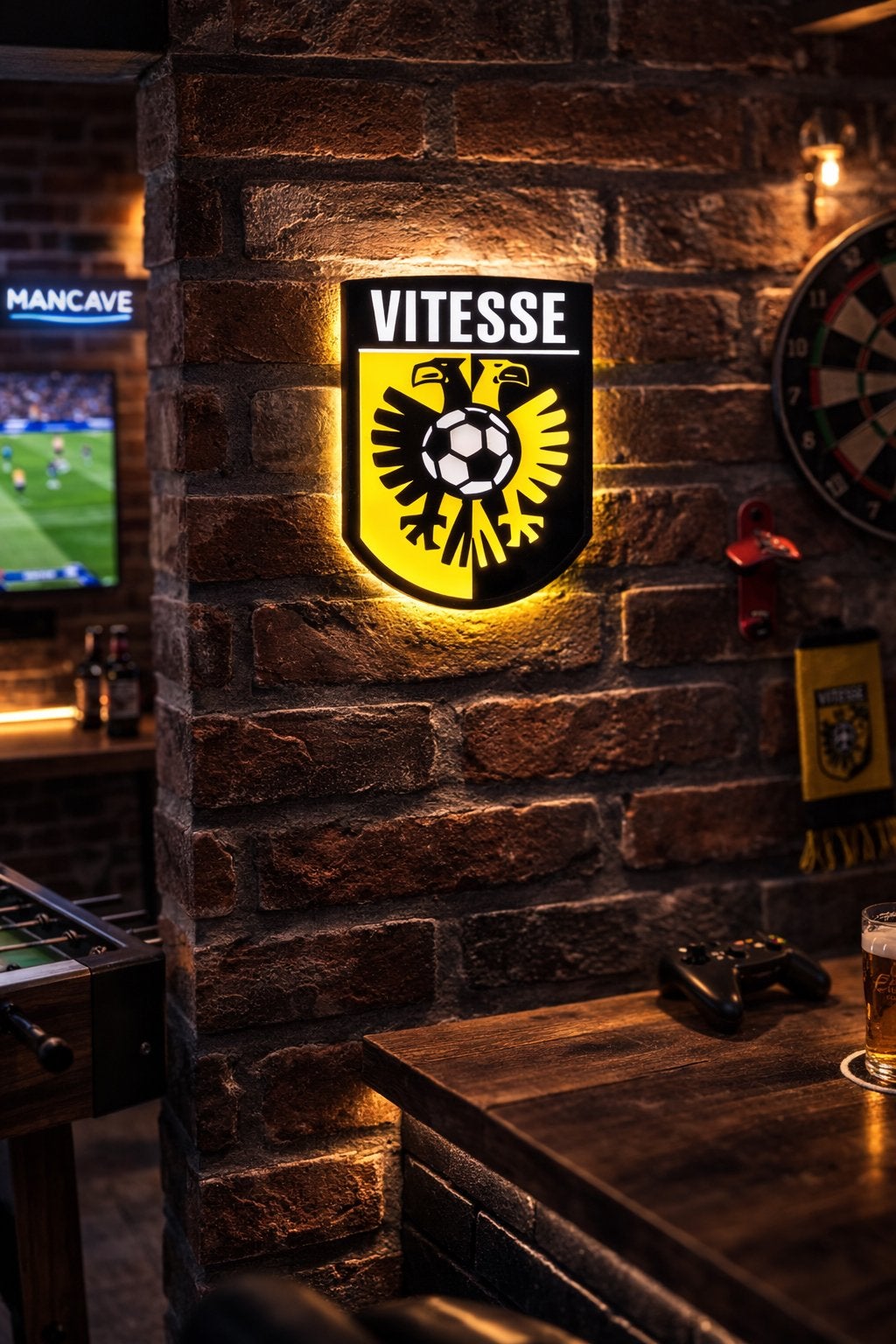 Vitesse LED Lamp - Perfect voor de Mancave!, Ophalen of Verzenden, Nieuw