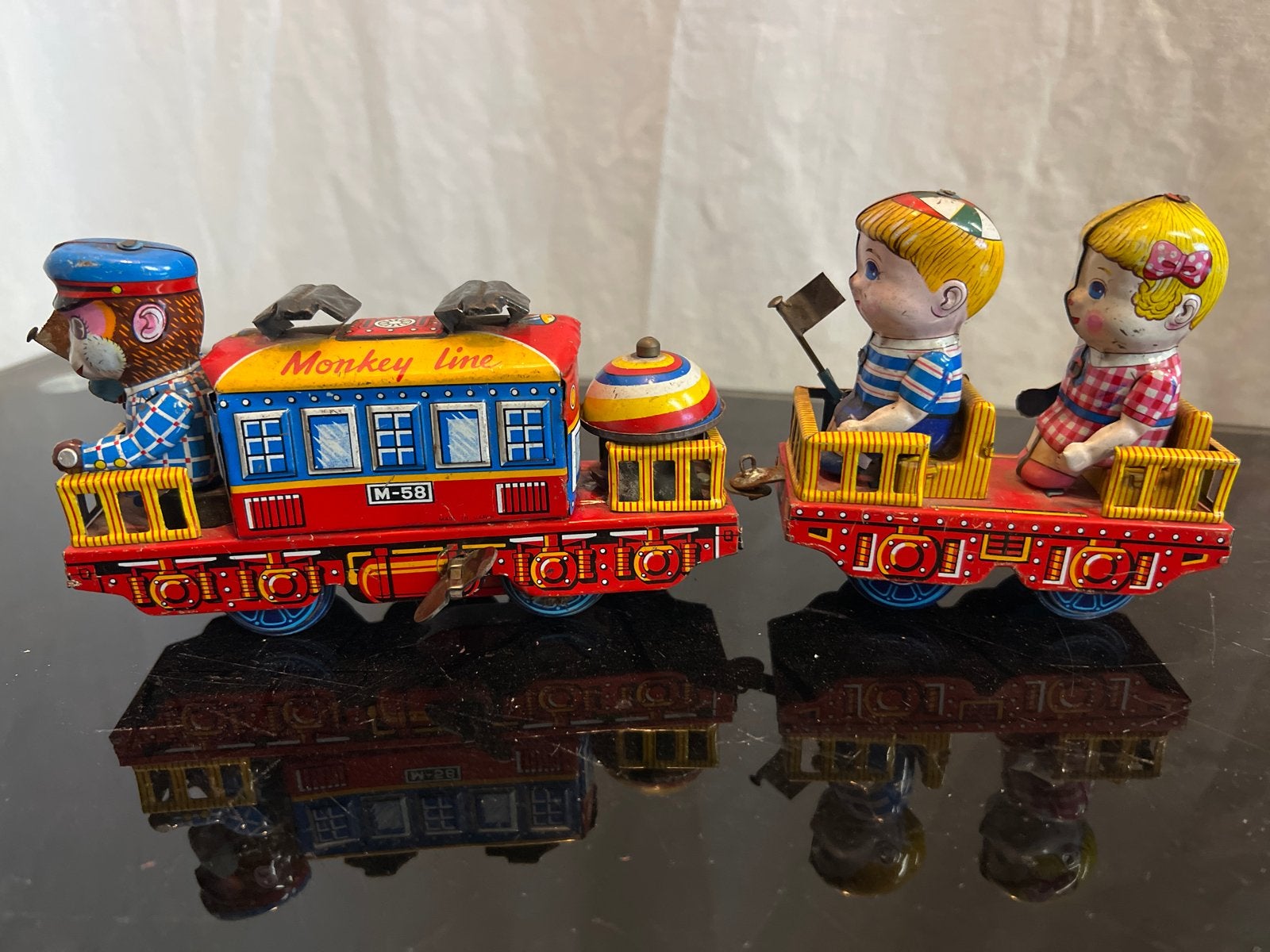 Vintage 'Monkey Line' M-58 - Made in Japan, Antiek en Kunst, Ophalen of Verzenden