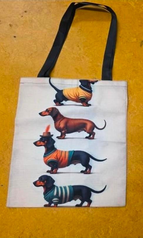 Nieuwe TECKEL tas  (div afbeeldingen ), Sieraden, Tassen en Uiterlijk, Tassen | Damestassen, Nieuw, Shopper, Overige kleuren, Ophalen of Verzenden