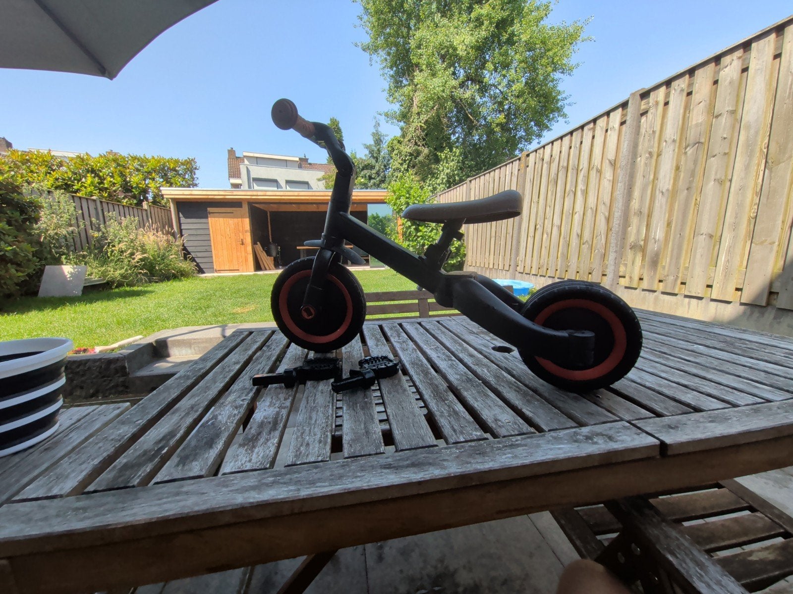Topmark 4-in-2 driewieler - Loopfiets en driewieler, Ophalen of Verzenden, Loopfiets