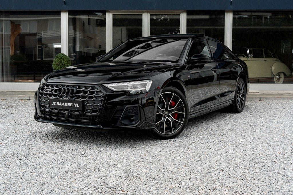 Audi A8 60 TFSI E QUATTRO/LUCHT/360/B&O/PANO/4WS/HUD, Automaat, Gebruikt, 2995 cc, Met garantie (alle)