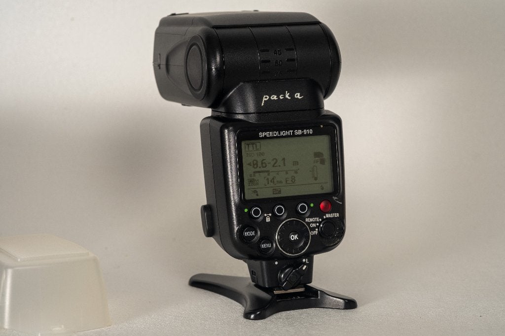 Nikon Speedlight SB-910, Ophalen of Verzenden, Zo goed als nieuw, Nikon