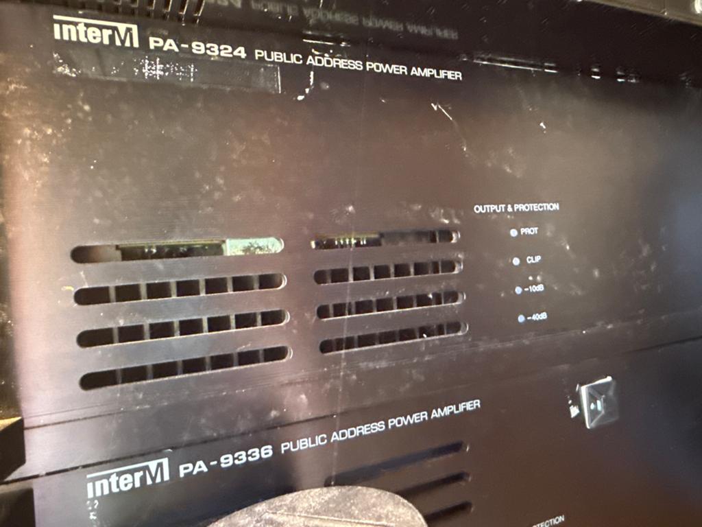 Inter-M PA-9325 Public Address Eindversterker, Overige merken, Ophalen of Verzenden, 120 watt of meer, Gebruikt