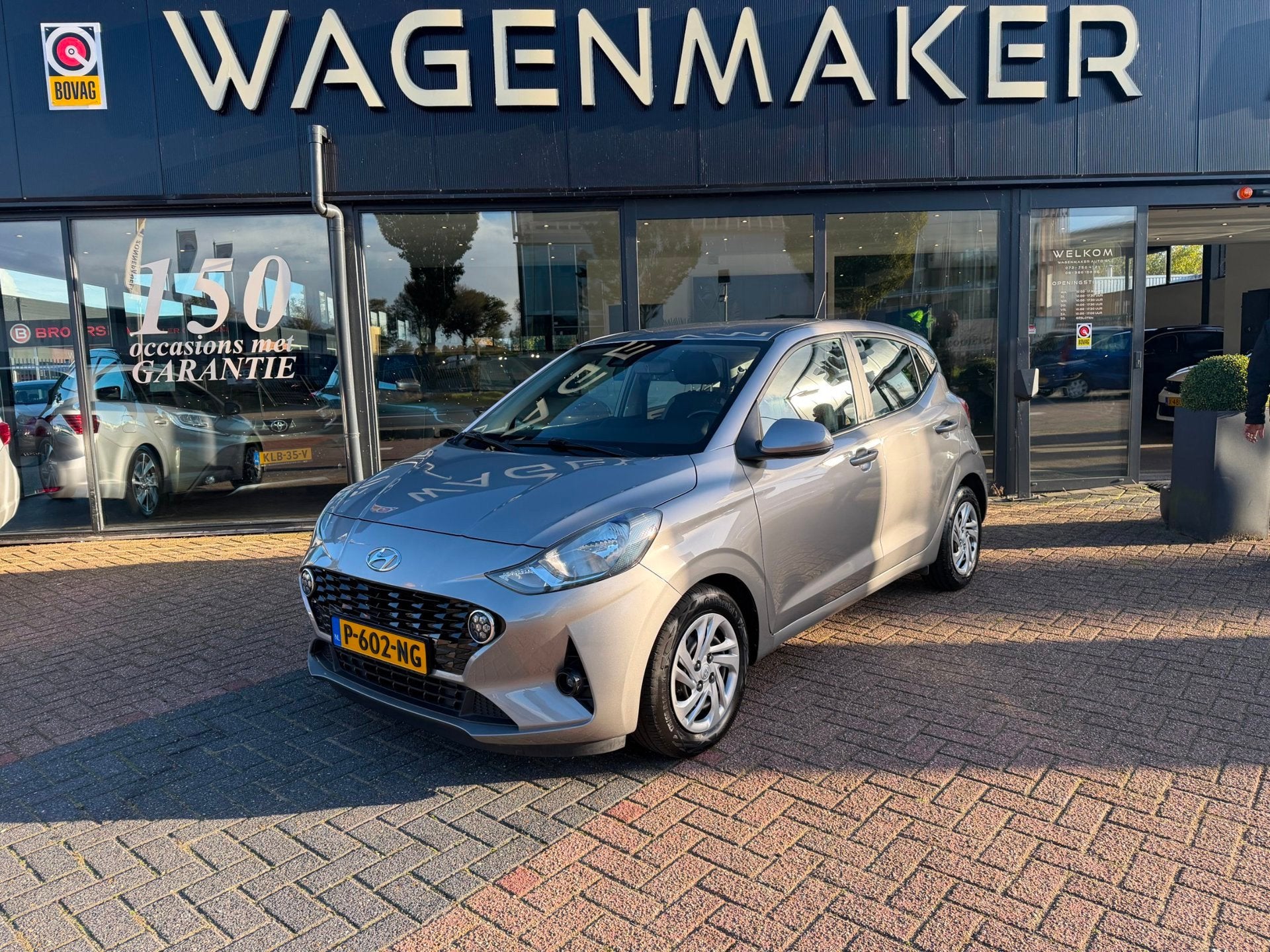 Hyundai I10 1.0 Comfort Smart Clima|Cruise|NAV|Carplay|CAM!, Auto's, Voorwielaandrijving, Stof, Gebruikt, 899 kg