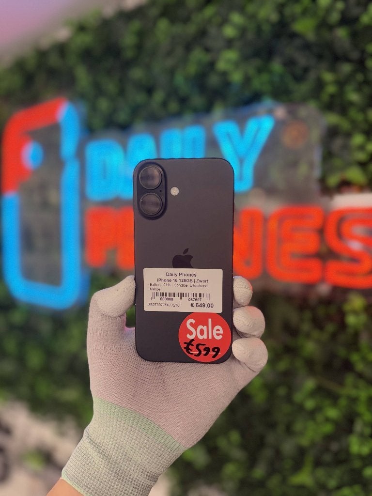 Zo goed als nieuw Apple iPhone 16 128GB, Ophalen of Verzenden, Zo goed als nieuw