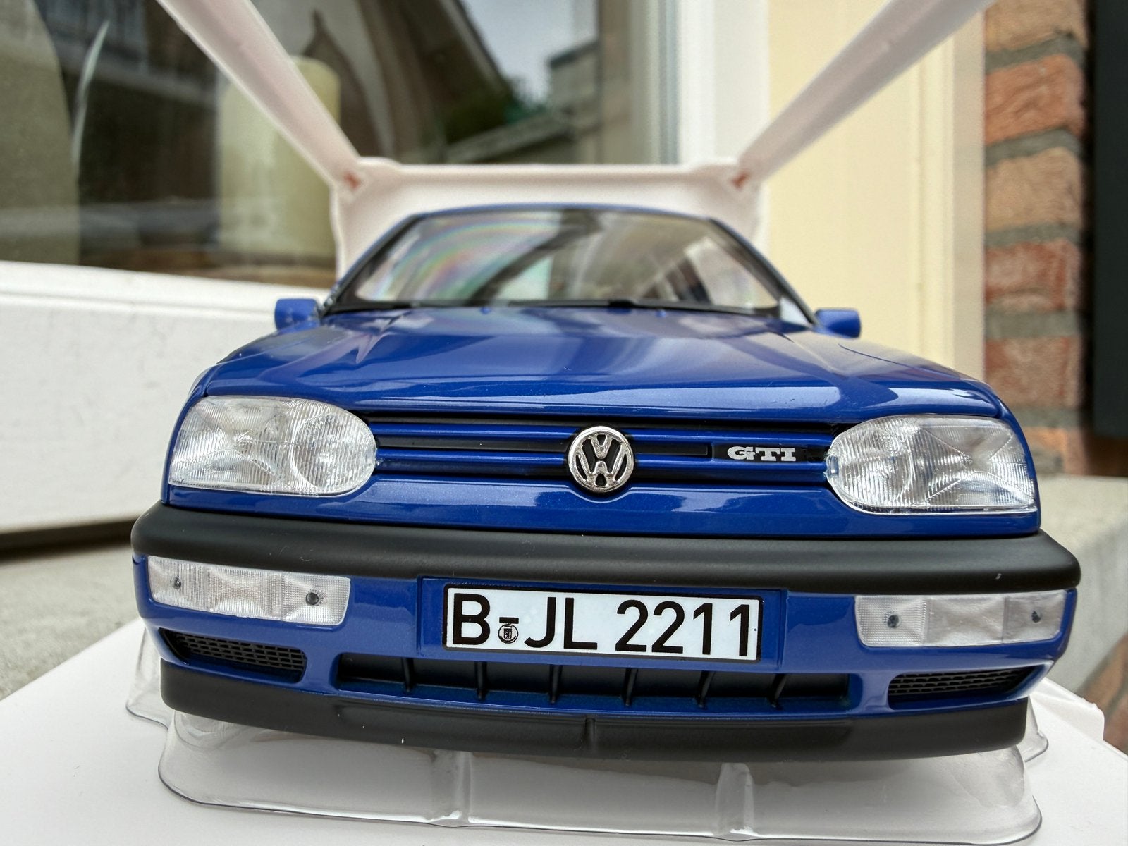 1:18 Volkswagen Golf GTi Mk3 Color Concept Blue 1994 Norev, Hobby en Vrije tijd, Auto, Norev, 70-72 Av. de Bohlen, Vaulx-en-Velin, 69120, France