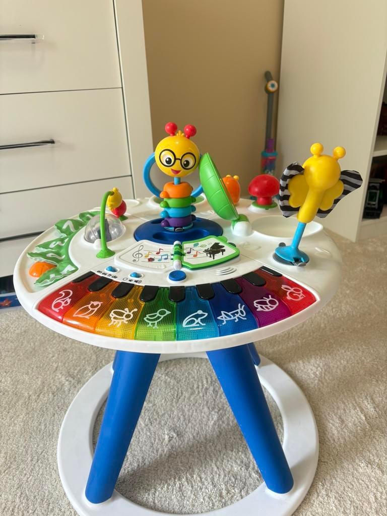 Baby Einstein 4-in-1, Speeltafel En Loopstoeltje., Ophalen of Verzenden, Zo goed als nieuw