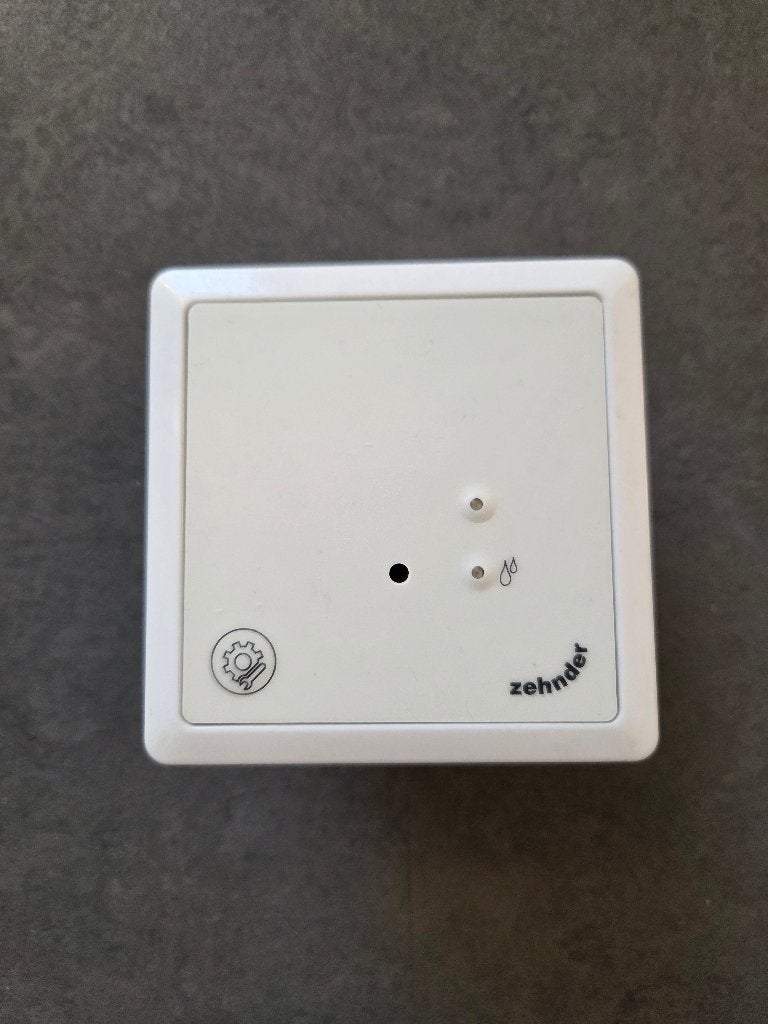 Zehnder Hygro Sensor RF 230V inbouw, Ophalen of Verzenden, Zo goed als nieuw, Ventilator en Afzuiger